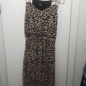 Forever 21 like new hi lol leopard dress